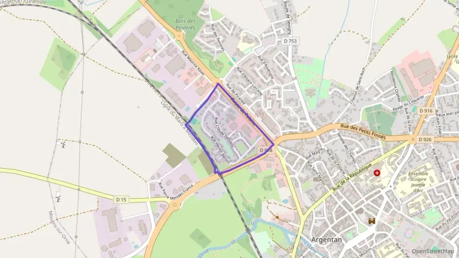 Maison 80 m² quatre pièces à vendre à Argentan
