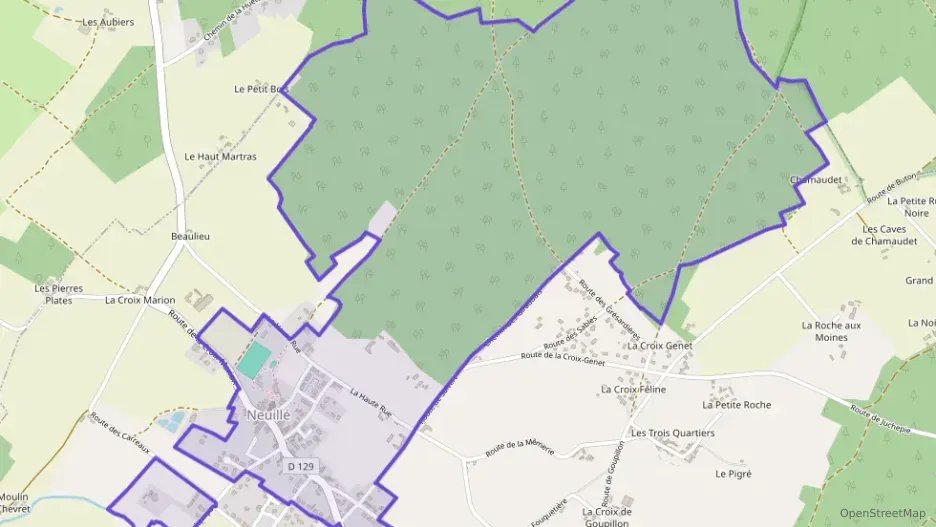 Maison 120 m² cinq pièces à vendre à Neuillé