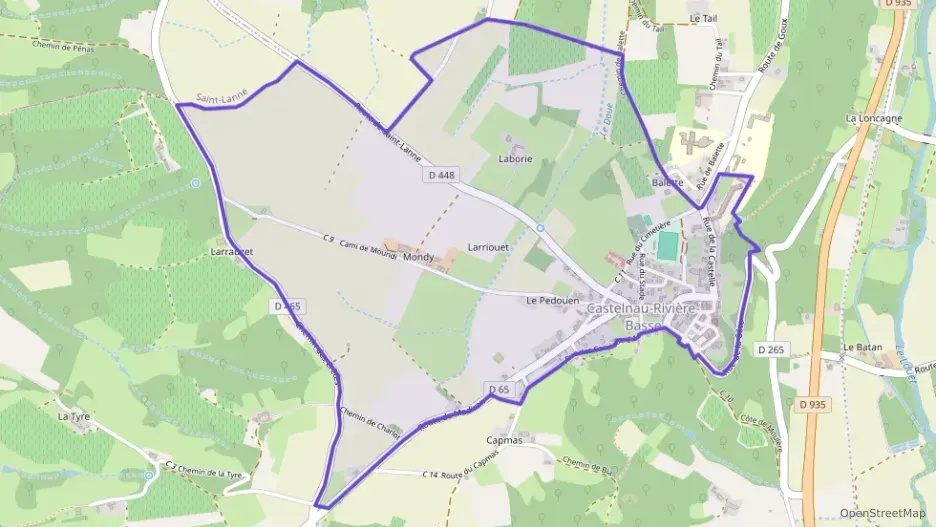 Maison 128 m² cinq pièces à vendre à Castelnau-Rivière-Basse Maison 128 m² cinq pièces à vendre à Castelnau-Rivière-Basse