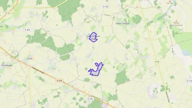 Maison 90 m² trois pièces à vendre à Saint-Vincent-la-Châtre