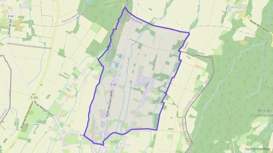 Maison 98 m² quatre pièces à vendre à Ger Maison 98 m² quatre pièces à vendre à Ger