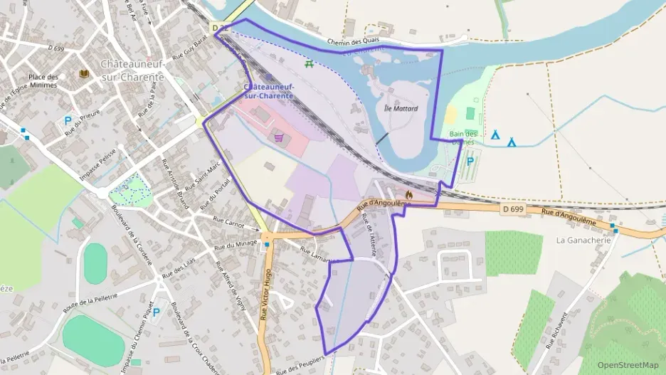 Maison 150 m² six pièces à vendre à Châteauneuf-sur-Charente