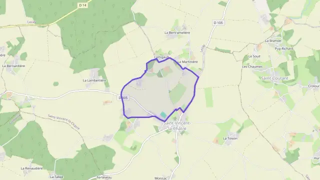 Maison 143 m² quatre pièces à vendre à Saint-Vincent-la-Châtre