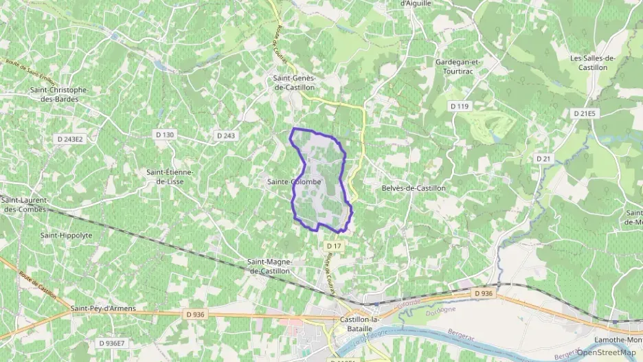 Maison 80 m² quatre pièces à vendre à Sainte-Colombe