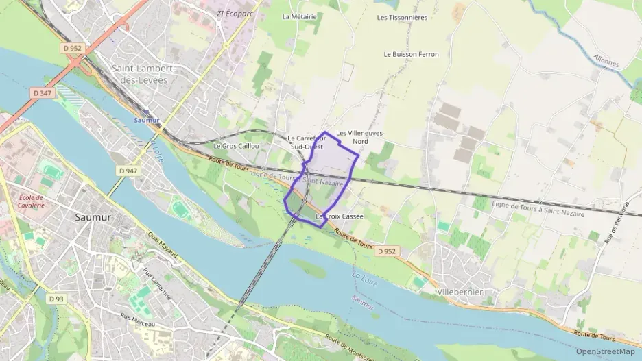 Maison 130 m² quatre pièces à vendre à Saumur Maison 130 m² quatre pièces à vendre à Saumur