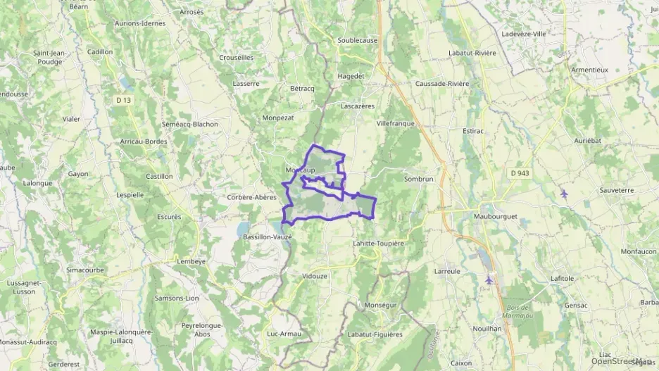 Maison 131 m² quatre pièces à vendre à Moncaup Maison 131 m² quatre pièces à vendre à Moncaup