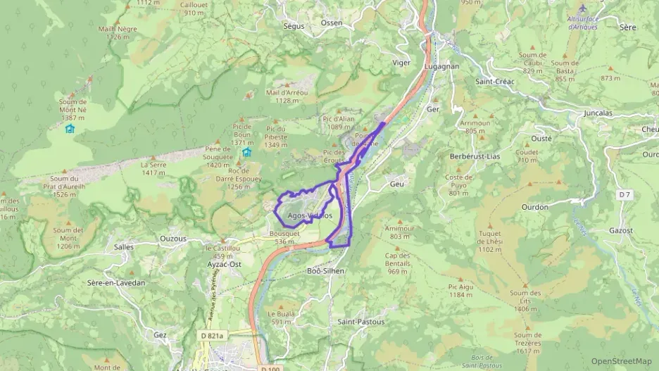 Maison 87 m² quatre pièces à vendre à Agos-Vidalos