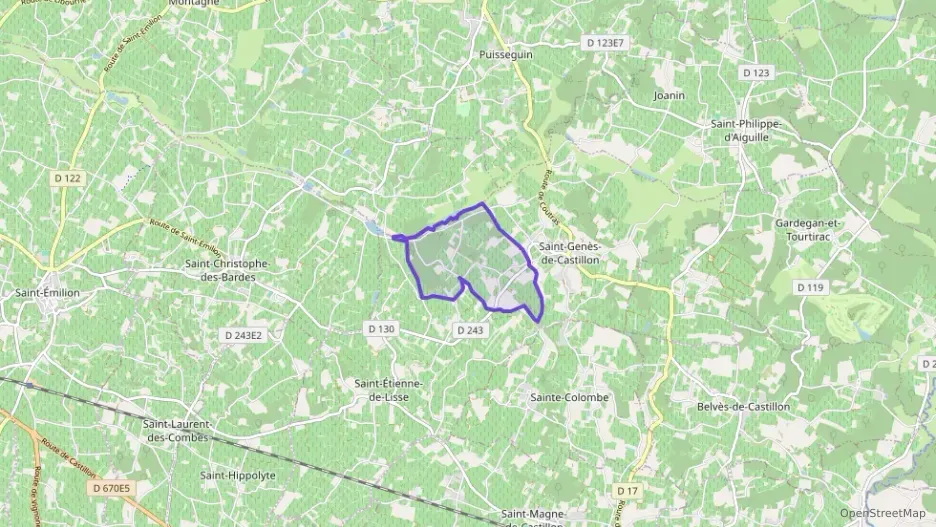Maison 189 m² cinq pièces à vendre à Saint-Genès-de-Castillon