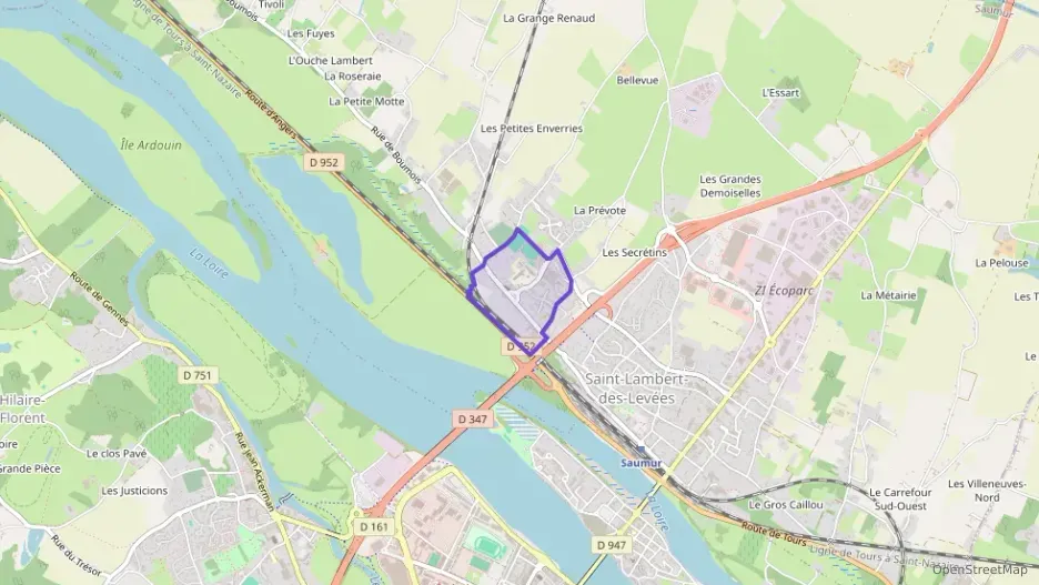 Maison 102 m² quatre pièces à vendre à Saumur