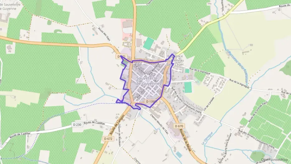 Maison 128 m² quatre pièces à vendre à Sauveterre-de-Guyenne