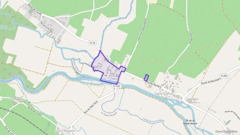 Maison 80 m² trois pièces à vendre à Saint-Simon