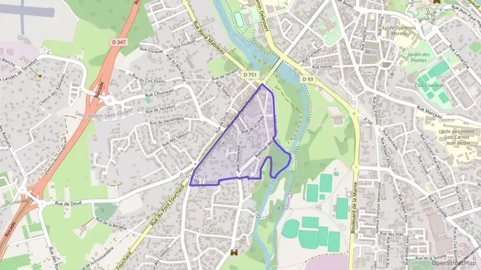 Maison 90 m² quatre pièces à vendre à Saumur