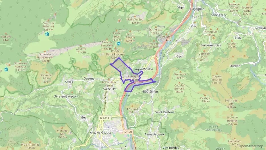 Maison 150 m² cinq pièces à vendre à Agos-Vidalos Maison 150 m² cinq pièces à vendre à Agos-Vidalos