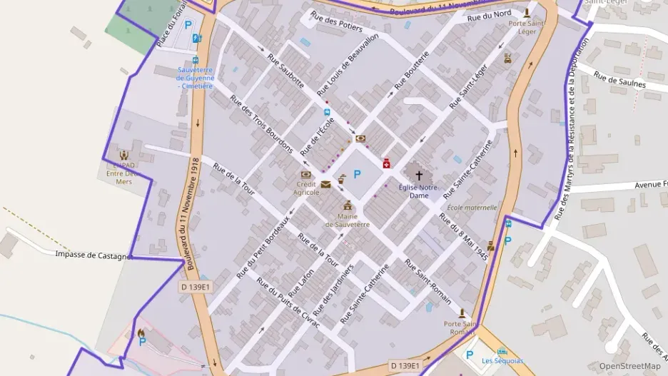 Maison 130 m² quatre pièces à vendre à Sauveterre-de-Guyenne Maison 130 m² quatre pièces à vendre à Sauveterre-de-Guyenne