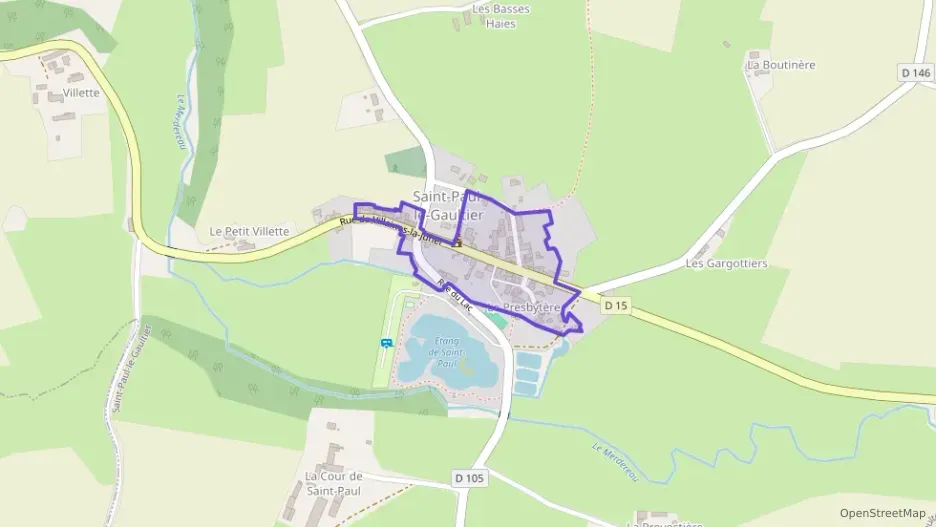 Maison 83 m² quatre pièces à vendre à Saint-Paul-le-Gaultier