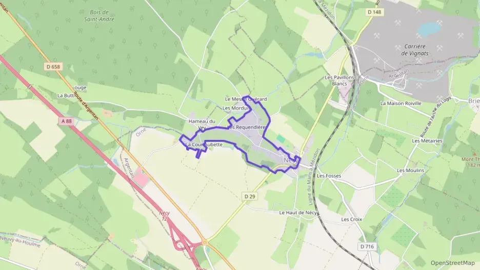 Maison 70 m² trois pièces à vendre à Nécy