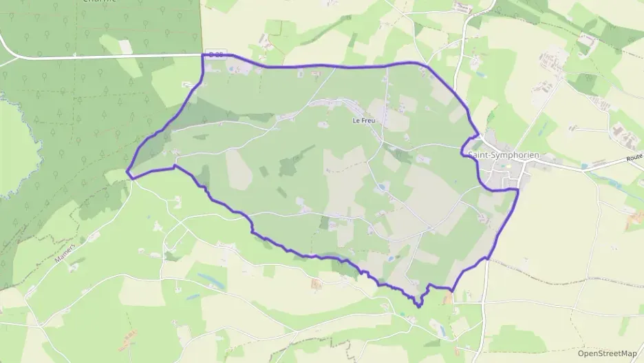 Maison 95 m² quatre pièces à vendre à Saint-Symphorien