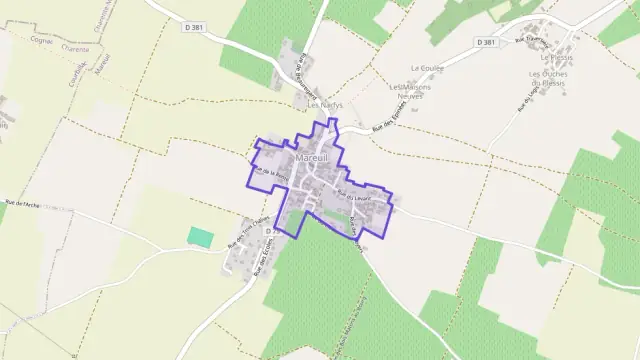 Maison 124 m² trois pièces à vendre à Mareuil