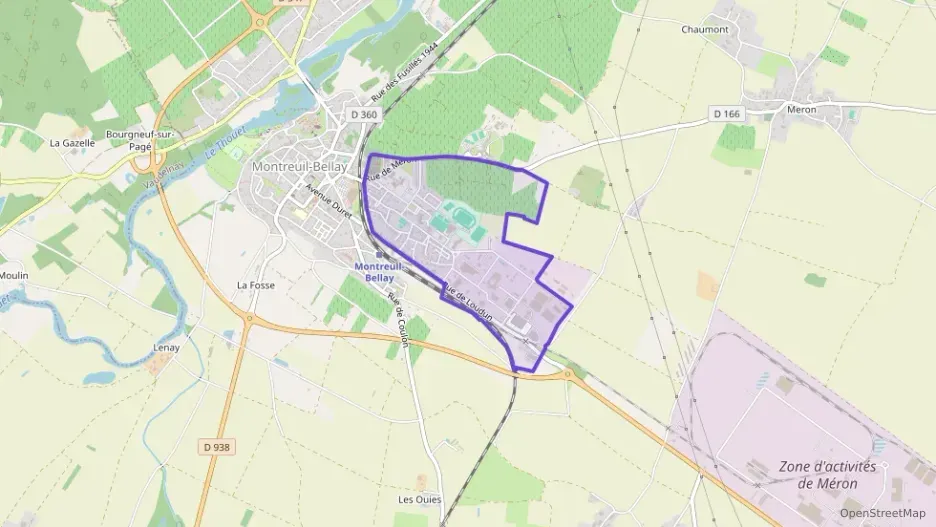 Maison 90 m² cinq pièces à vendre à Montreuil-Bellay