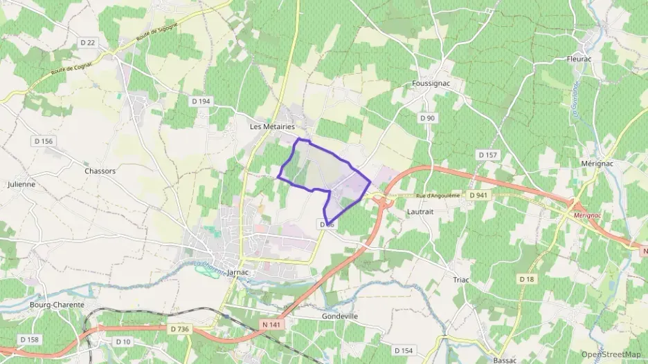 Maison 103 m² cinq pièces à vendre à Jarnac Maison 103 m² cinq pièces à vendre à Jarnac