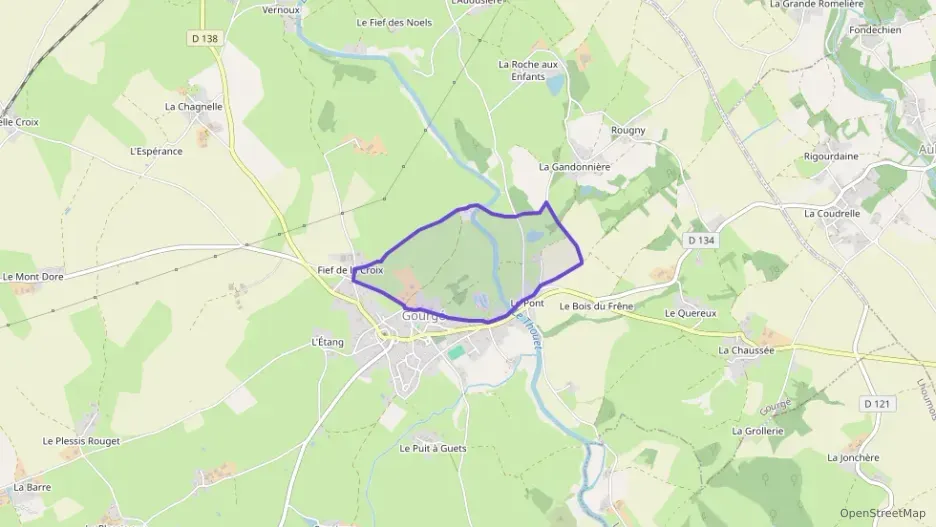 Maison 72 m² trois pièces à vendre à Gourgé