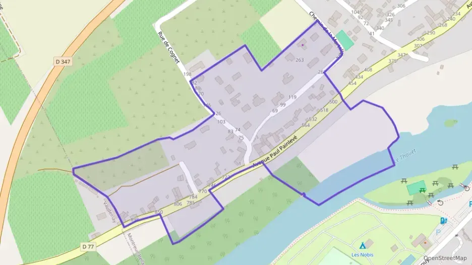 Maison 61 m² trois pièces à vendre à Montreuil-Bellay