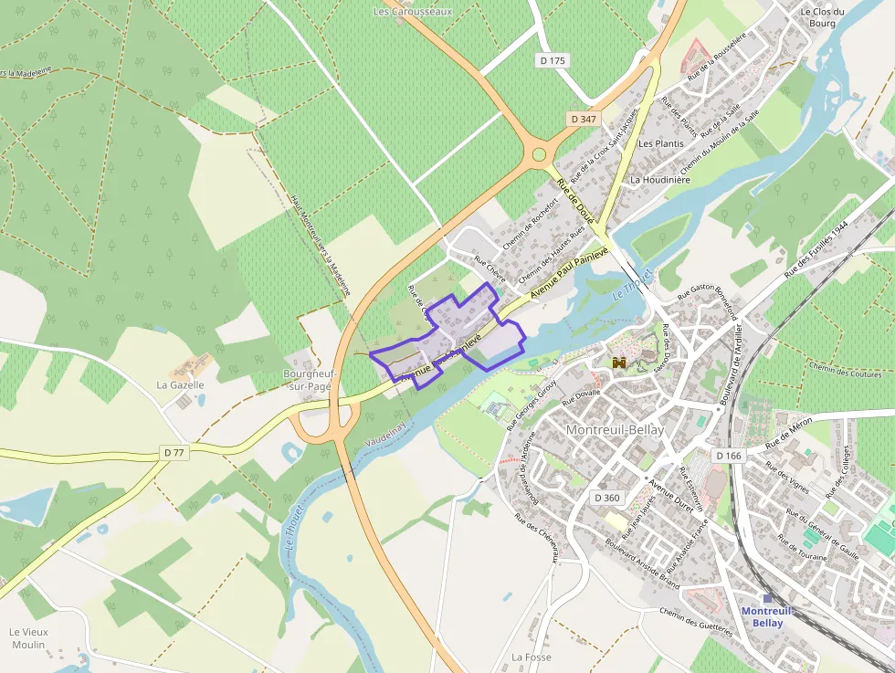 Maison 61 m² trois pièces à vendre à Montreuil-Bellay