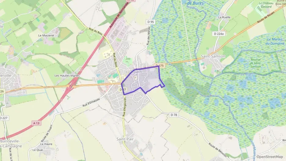 Maison 91 m² quatre pièces à vendre à Troarn