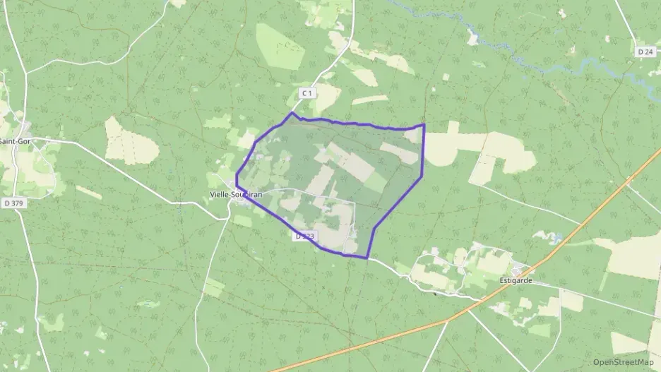 Maison 120 m² cinq pièces à vendre à Vielle-Soubiran Maison 120 m² cinq pièces à vendre à Vielle-Soubiran