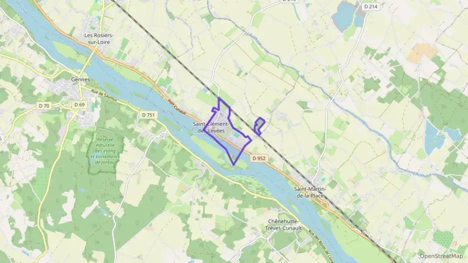 Maison 67 m² trois pièces à vendre à Saint-Clément-des-Levées