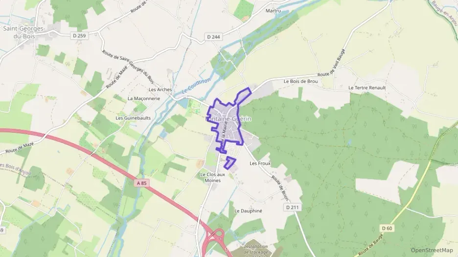 Maison 55 m² trois pièces à vendre à Les Bois d`Anjou Maison 55 m² trois pièces à vendre à Les Bois d`Anjou