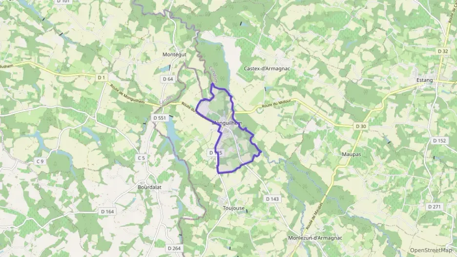 Maison 68 m² trois pièces à vendre à Monguilhem