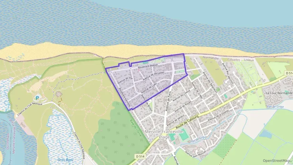 Maison 95 m² sept pièces à vendre à Merville-Franceville-Plage