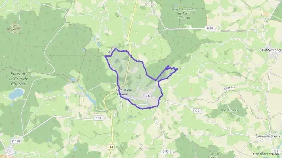 Maison 119 m² quatre pièces à vendre à Chemiré-en-Charnie