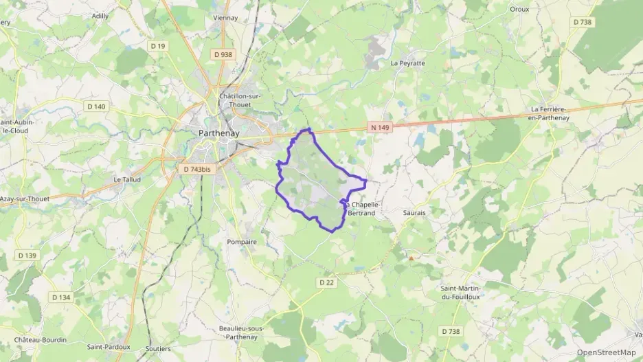 Maison 105 m² quatre pièces à vendre à La Chapelle-Bertrand