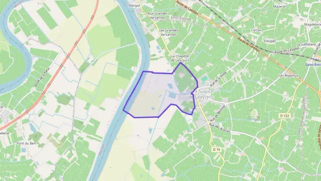 Maison 84 m² quatre pièces à vendre à Saint-Sulpice-de-Faleyrens