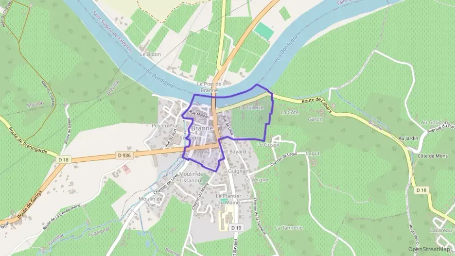 Maison 68 m² trois pièces à vendre à Branne