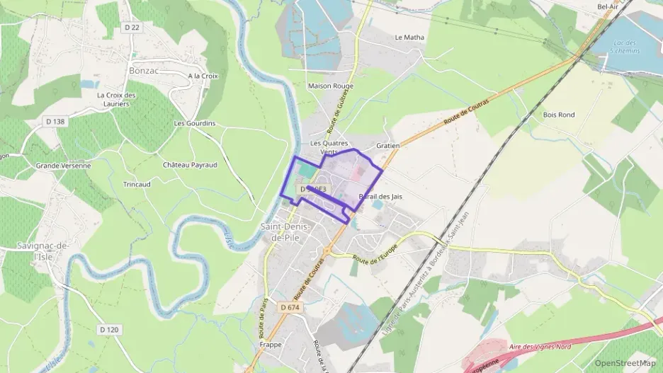 Maison 175 m² cinq pièces à vendre à Saint-Denis-de-Pile Maison 175 m² cinq pièces à vendre à Saint-Denis-de-Pile