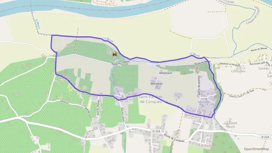 Maison 142 m² six pièces à vendre à Saint-Pardon-de-Conques