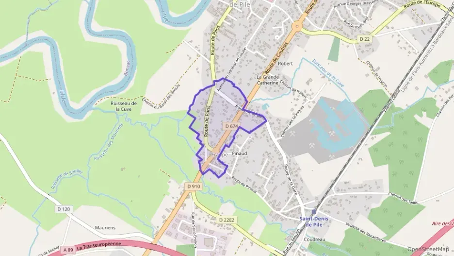 Maison 55 m² quatre pièces à vendre à Saint-Denis-de-Pile