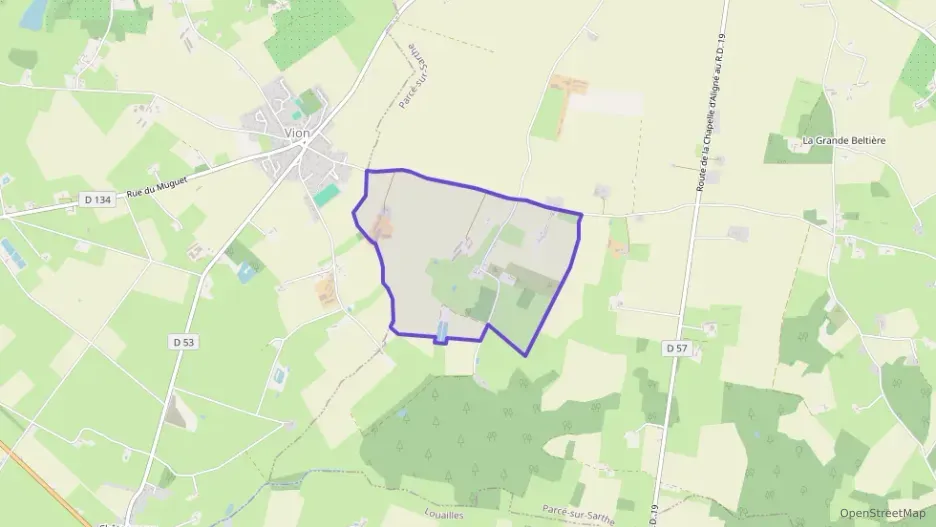 Maison 54 m² deux pieces à vendre à Parcé-sur-Sarthe