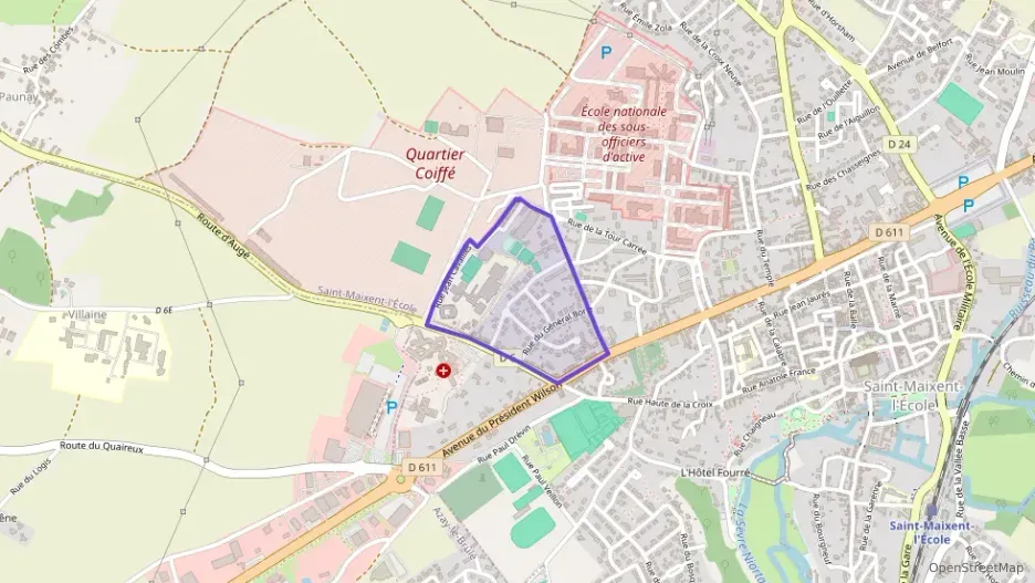 Maison 94 m² quatre pièces à vendre à Saint-Maixent-l`École