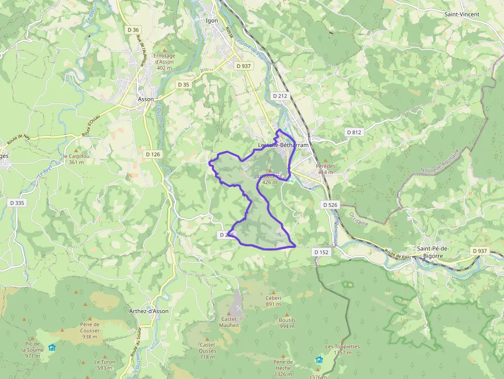 Maison 170 m² quatre pièces à vendre à Lestelle-Bétharram