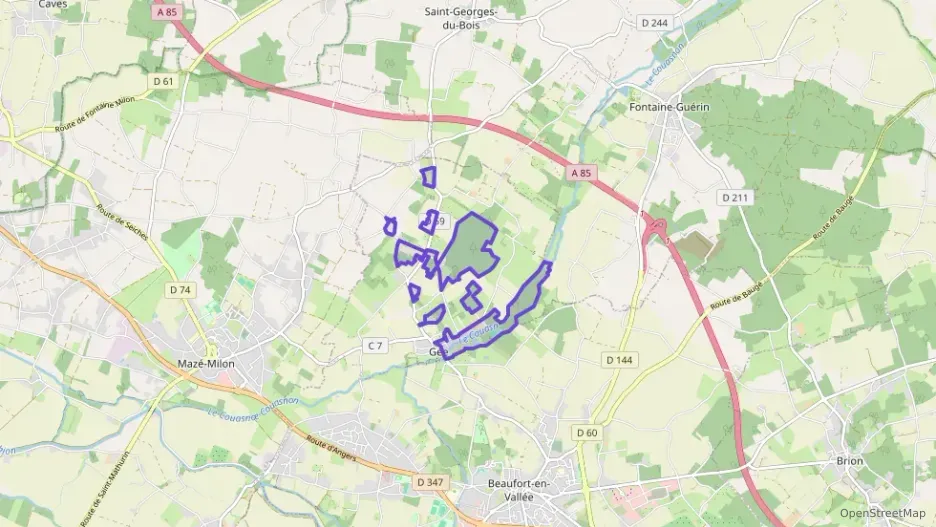 Maison 87 m² quatre pièces à vendre à Beaufort-en-Anjou Maison 87 m² quatre pièces à vendre à Beaufort-en-Anjou