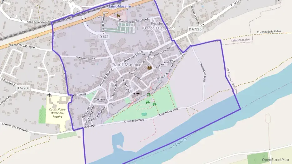 Maison 95 m² trois pièces à vendre à Saint-Macaire