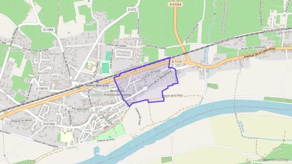 Maison 105 m² cinq pièces à vendre à Saint-Macaire