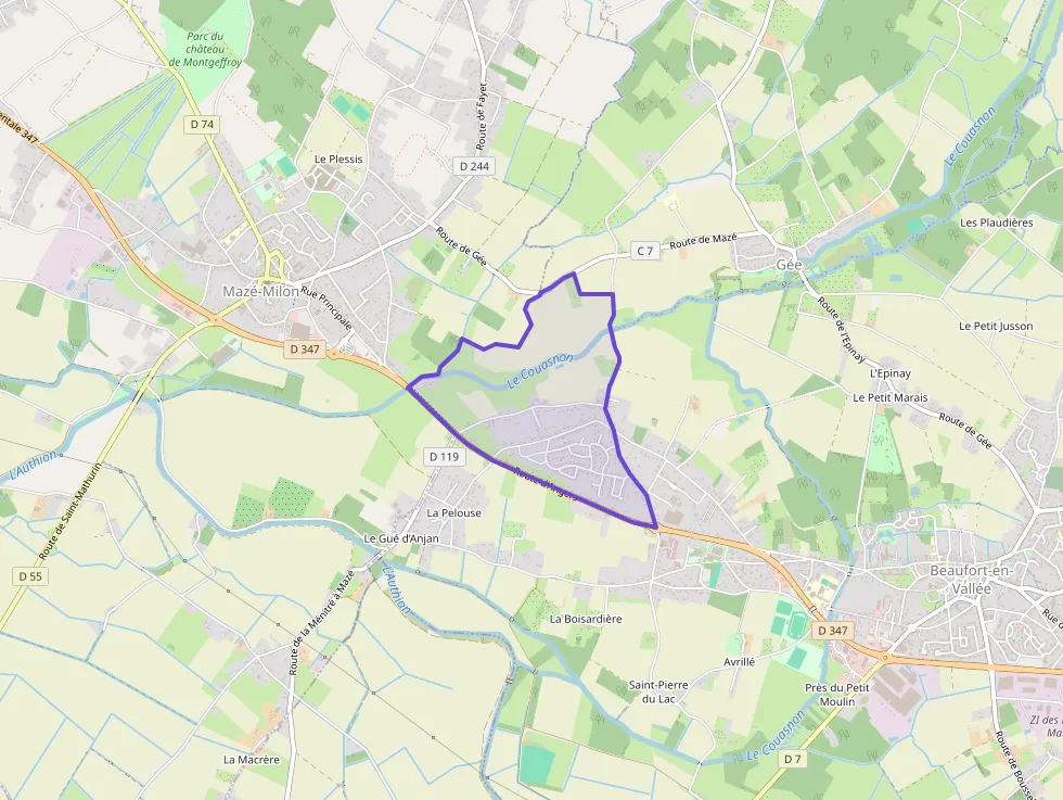 Maison 102 m² quatre pièces à vendre à Beaufort-en-Anjou