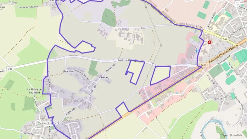 Maison 145 m² cinq pièces à vendre à Azay-le-Brûlé Maison 145 m² cinq pièces à vendre à Azay-le-Brûlé