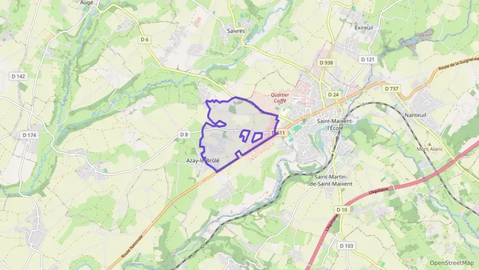 Maison 145 m² cinq pièces à vendre à Azay-le-Brûlé Maison 145 m² cinq pièces à vendre à Azay-le-Brûlé