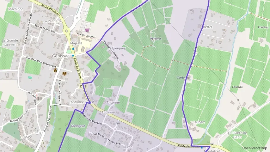 Maison 85 m² quatre pièces à vendre à Génissac